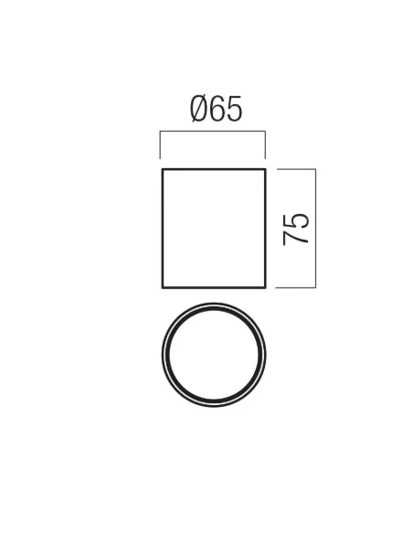 Redo Group - Hera Lampada da Soffitto - Silver Coffee