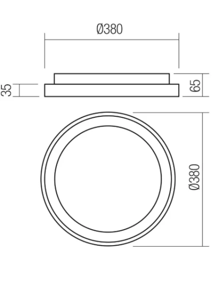Redo Group - Iconic Lampada da Soffitto - Bianco Opaco