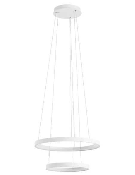 Redo Group - Iconic Double Suspension Lamp - Matt White