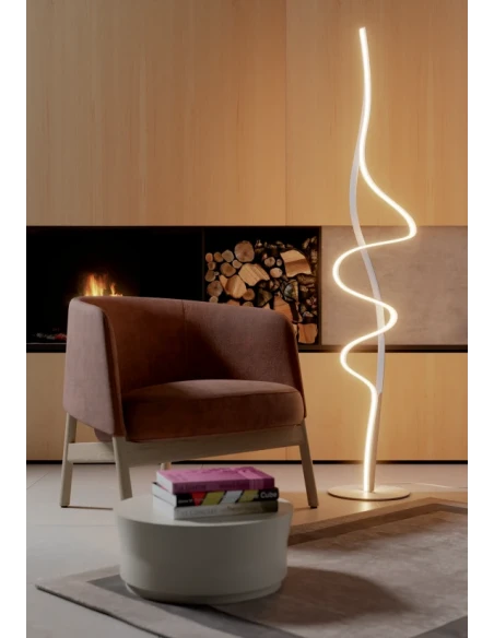 Redo Group - Impuls Lampada da Terra - Bianco Opaco