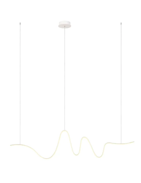 Redo Group - Impuls Lampada a Sospensione Lineare - Bianco Opaco