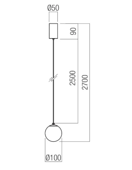 Redo Group - Irides Lampada a Sospensione - Nero Opaco / Sfumato Fumè