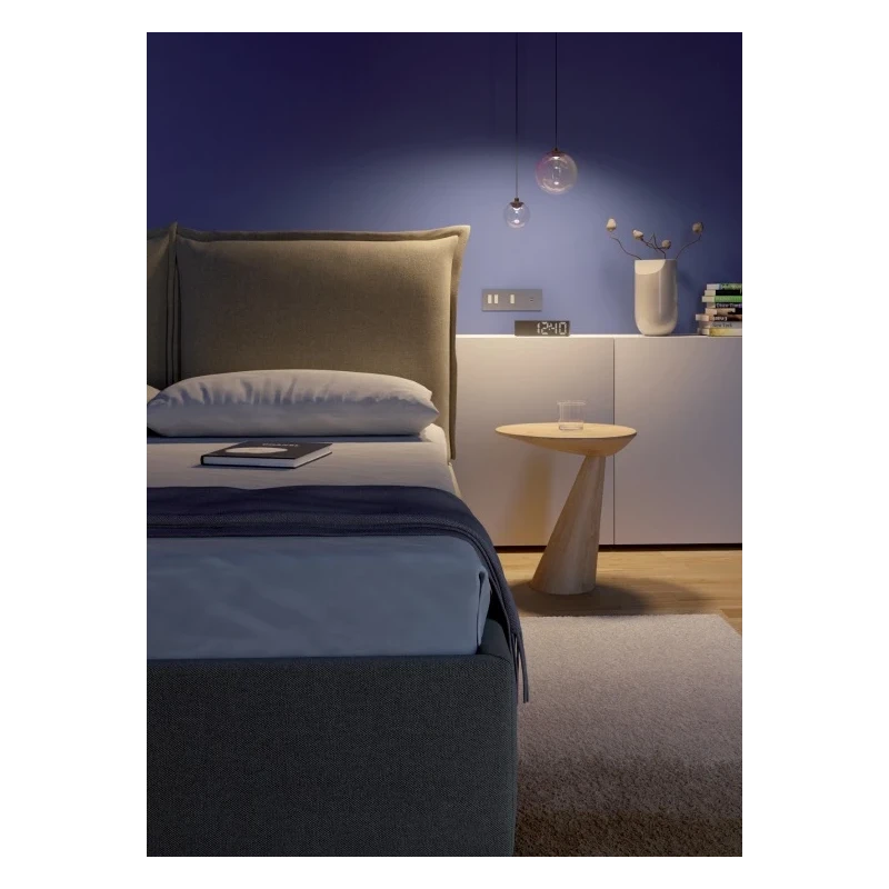 Redo Group - Irides  Suspension Lamp - Matte Black / Smoked Shade