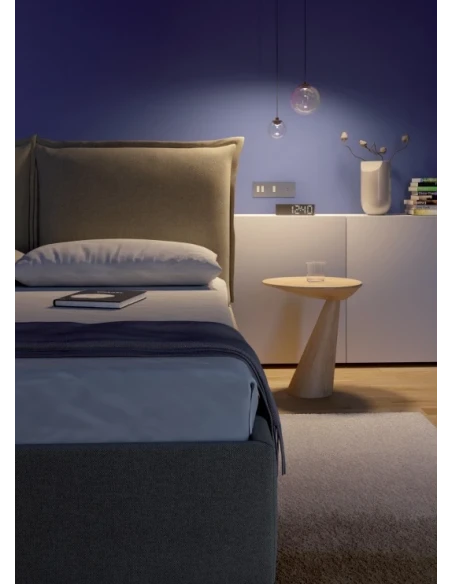 Redo Group - Irides  Suspension Lamp - Matte Black / Smoked Shade