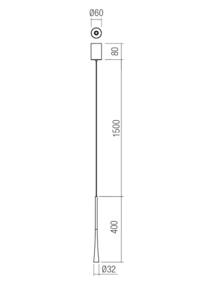 Redo Group - Ito Pendant Lamp - Foggy Nichel