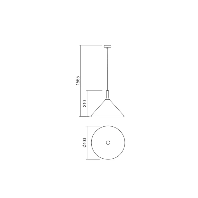 Redo Group - Jaap Pendant Lamp - Matt Beige