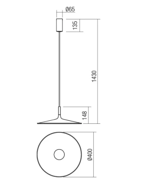 Redo Group - Kai Pendant Lamp - Matt White