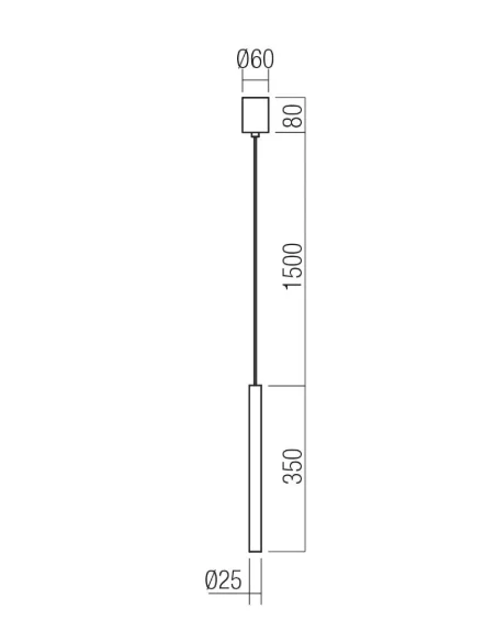 Redo Group - Kanji Lampada a Sospensione - Bianco Opaco
