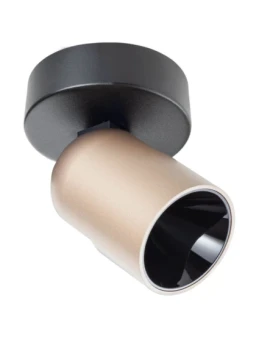 Redo Group - Kobe Wall / Ceiling Single Lamp - Matt Black / Silver Coffee