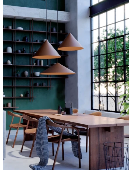 Redo Group - Konos Lampada a Sospensione - Verde Oliva Opaco