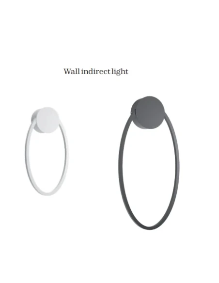 Redo Group - Leo Wall  Lamp - Matt Black