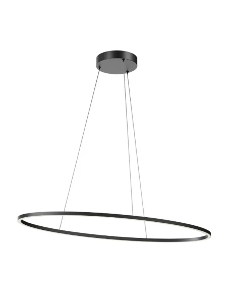Redo Group - Leo Single Pendant Lamp - Matt Black