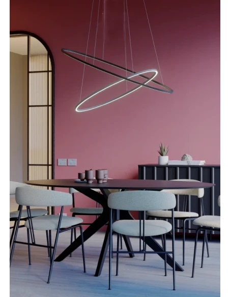 Redo Group - Leo Double Pendant Lamp - Bronze