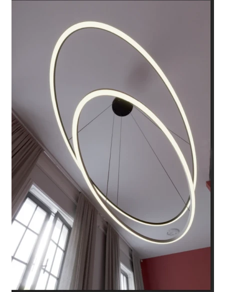 Redo Group - Leo Double Pendant Lamp - Matt Black