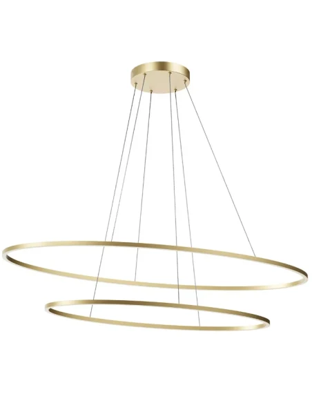 Redo Group - Leo Lampada a Sospensione Doppia - Bronzo