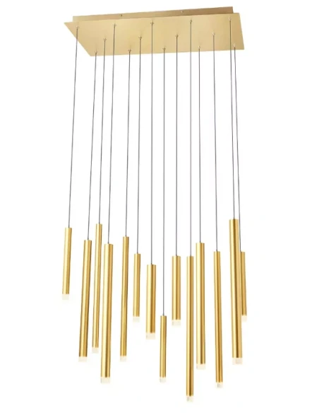 Redo Group - Madison Lampada a Sospensione Multipla - Oro Anodizzato