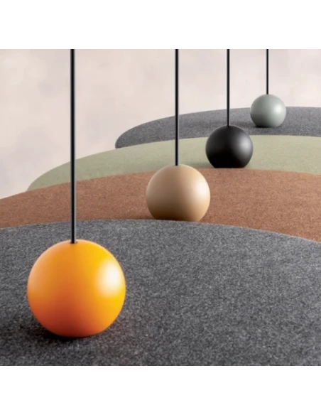 Redo Group - Nuwa Lampada a Sospensione - Caffè / Grigio Scuro