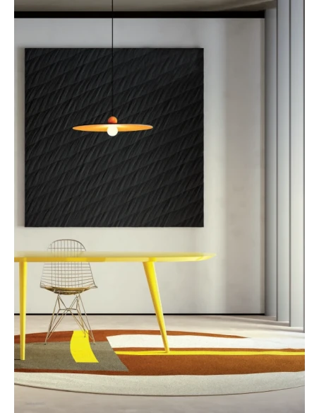 Redo Group - Nuwa Pendant Lamp - Dark Grey / Orange