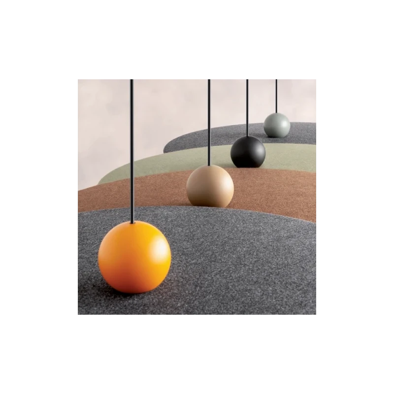 Redo Group - Nuwa Lampada a Sospensione - Grigio Scuro / Arancione