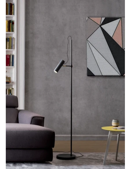 Redo Group - Pivot Floor  Lamp - Matt Black