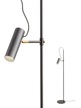 Redo Group - Pivot Floor  Lamp - Matt Black