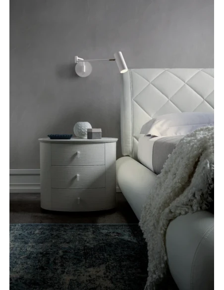 Redo Group - Pivot Lampada da Parete- Bianco Opaco