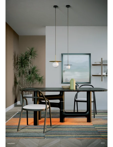 Redo Group - Plato Single Pendant  Lamp - Matt Black