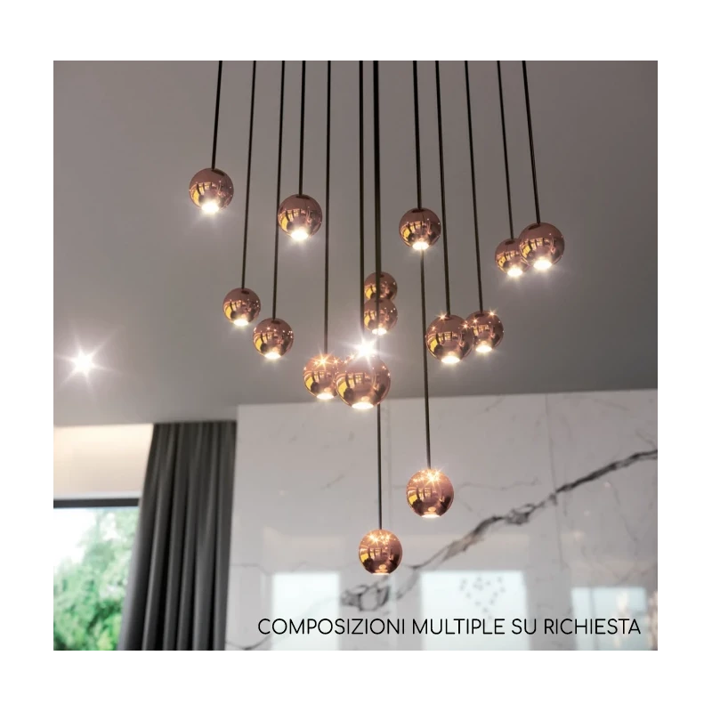 Redo Group - Obo  Single Pendant Lamp - Matt Black