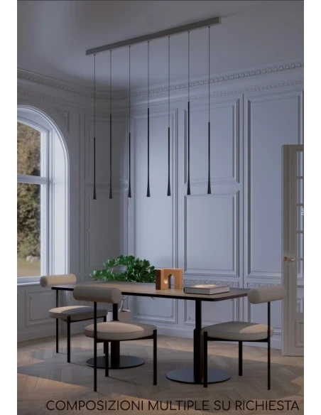 Redo Group - Ito Lampada a Sospensione - Silver Coffee