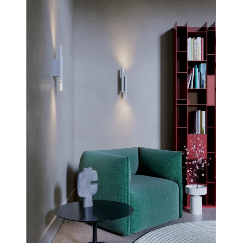 Redo Group - Nikos Lampada da Parete Doppia - Oro Opaco