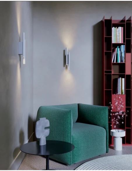 Redo Group - Nikos Double Wall Lamp - Matt Black