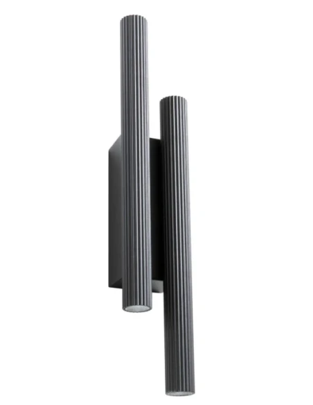 Redo Group - Nikos Lampada da Parete Doppia - Nero Opaco