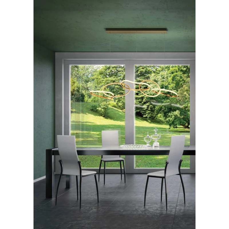 Redo Group - Bias Pendant Lamp - Matte Gold