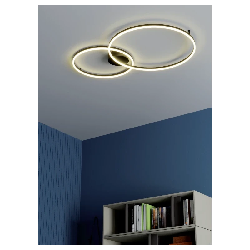 Redo Group - Orbit Double Ceiling Lamp - Matt White