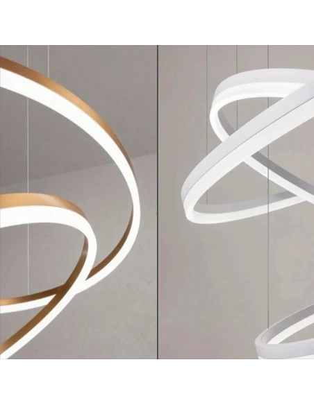 Redo Group - Orbit Double Pendant Lamp - Bronze