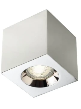 Redo Group - Prato Lampada da Soffitto Quadrata - Cromo