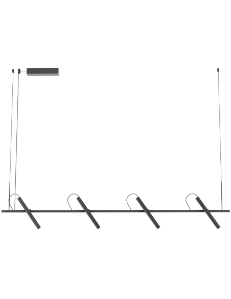 Redo Group - Praxi Pendant Lamp - Matt Black