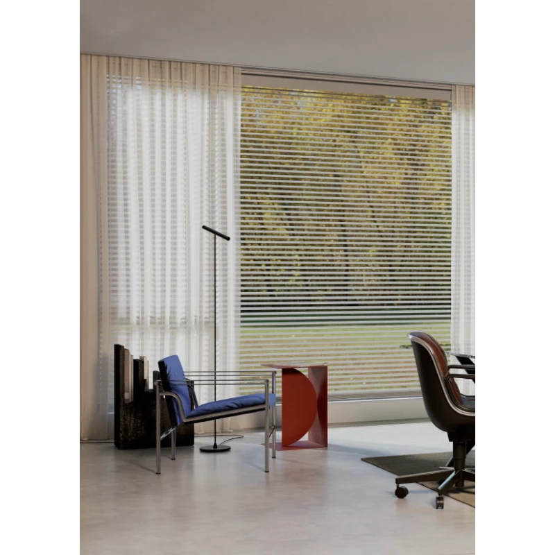 Redo Group - Praxi Floor Lamp - Matt Black / Silver Coffee