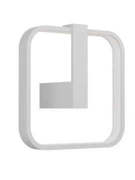 Redo Group - Orion Lampada da Parete Quadrata - Bianco Opaco