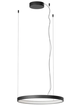 Redo Group - Orion Round Single Pendant Lamp - Matt Black