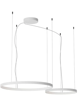 Redo Group - Orion Round Multiple Pendant Lamp - Matt White