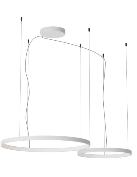 Redo Group - Orion Round Multiple Pendant Lamp - Matt White