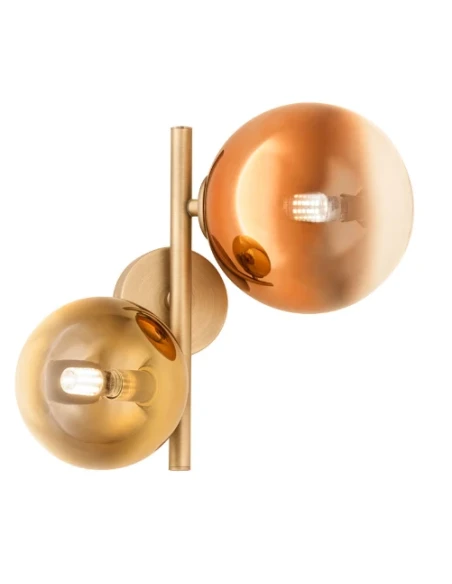 Redo Group - Roy Wall Lamp - Shaded Gold / Shaded Coffee