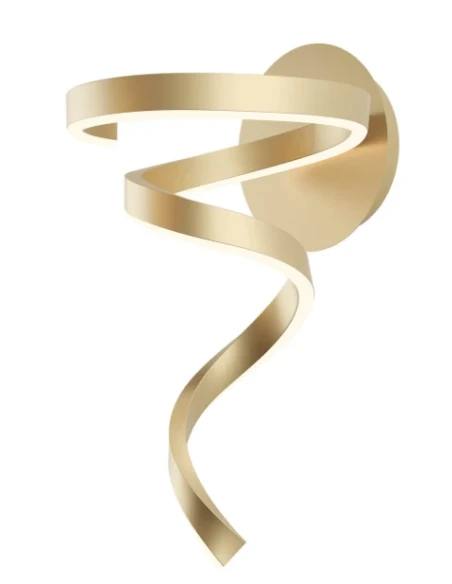 Redo Group - Scroll Lampada da Parete - Bronzo Opaco