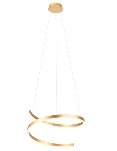 Redo Group - Scroll Pendant Lamp - Matt Bronze