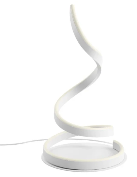 Redo Group - Scroll Lampada da Tavolo - Bianco Opaco