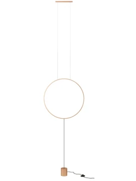 Redo Group - Slick Lampada a Sospensione / Terra Circolare - Oro Opaco