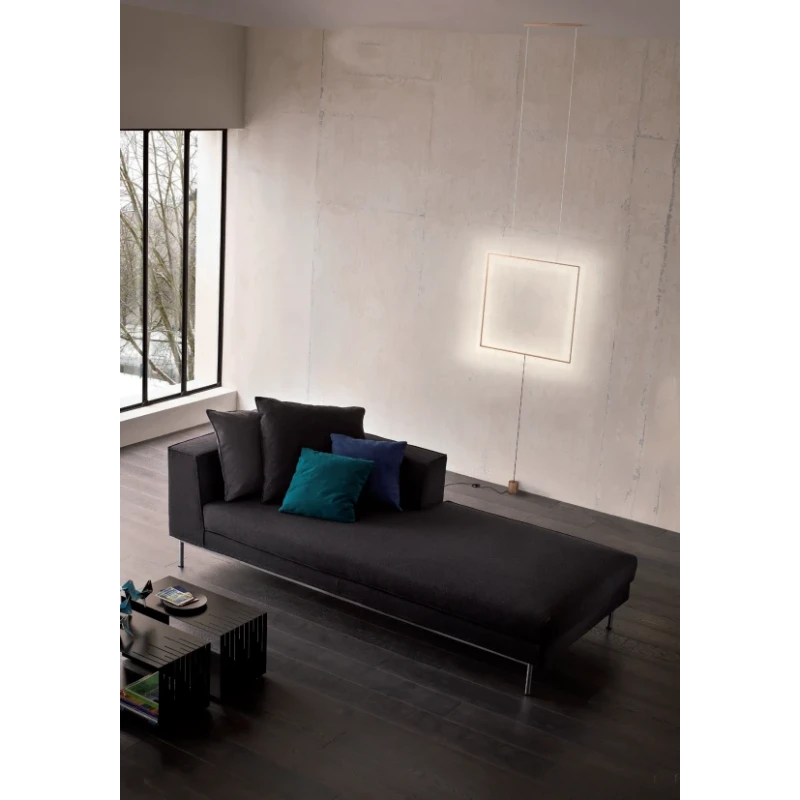 Redo Group - Slick Square Pendant / Floor Lamp - Matt Black
