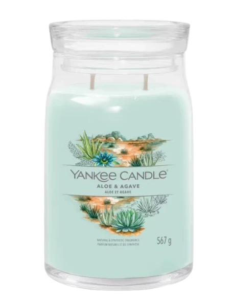Yankee Candle - Aloe & Agave - Candela in Giara Grande