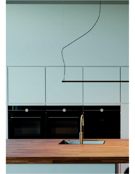 Redo Group - Acrobat Floor / Suspension Lamp - Matt Black